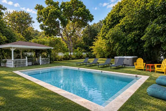 Hot-Tub, Pool, Basketball, Fire Pit, Pong | Casa - Image 1